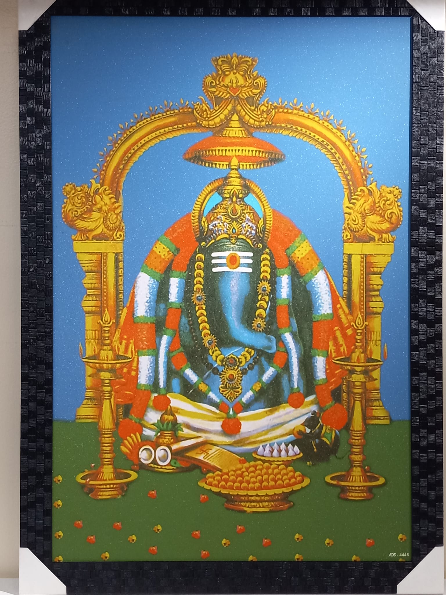 beautiful-wooden-framed-canvas-print-picture-of-ganeshji-5-23-x-33